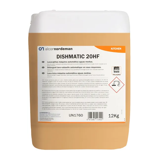alcornordeman-cuisine-dishmatic-20-hf-liquide-lave-vaisselle-12kg image 1