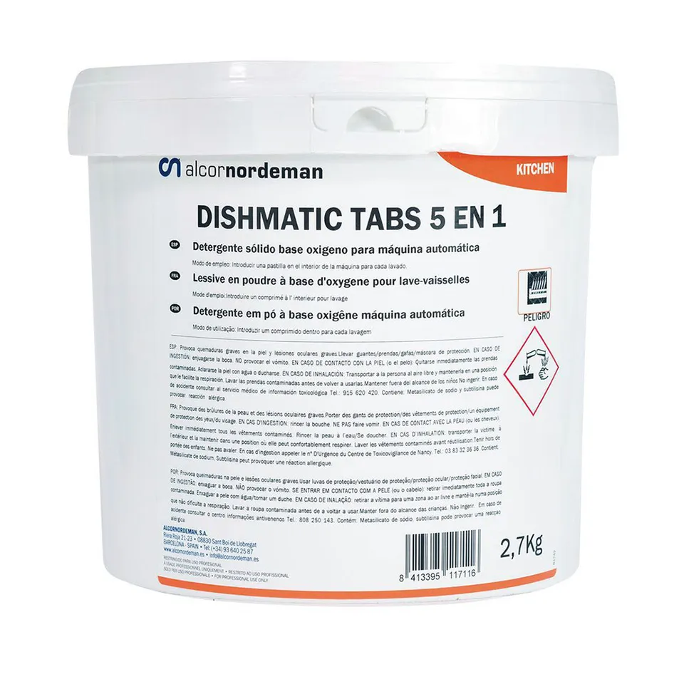 alcornordeman-dishmatic-tabs-5-en-1-pastilles-2-7kg-150-pi-ces image 1