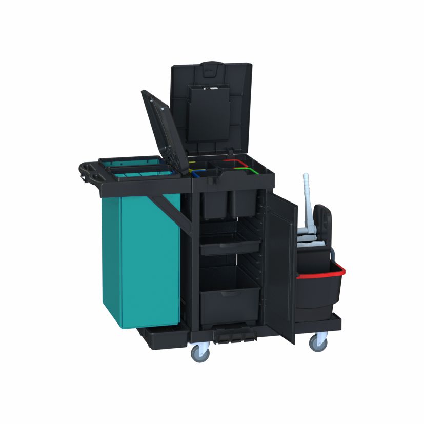 arcora-ecoblack-550-chariot-m-nage-h-tel-polym-re-recycl image 1