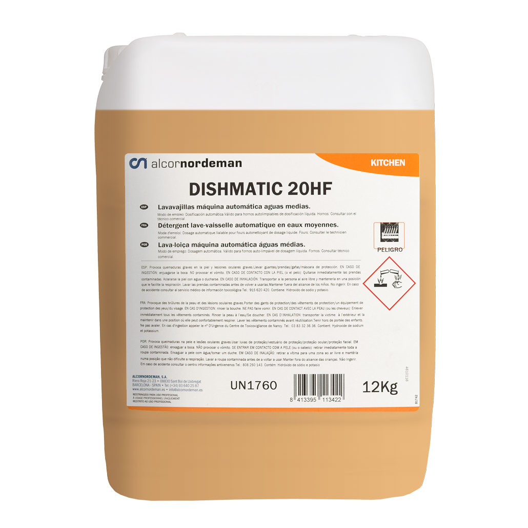 alcornordeman-cuisine-dishmatic-20-hf-liquide-lave-vaisselle-12kg image 1