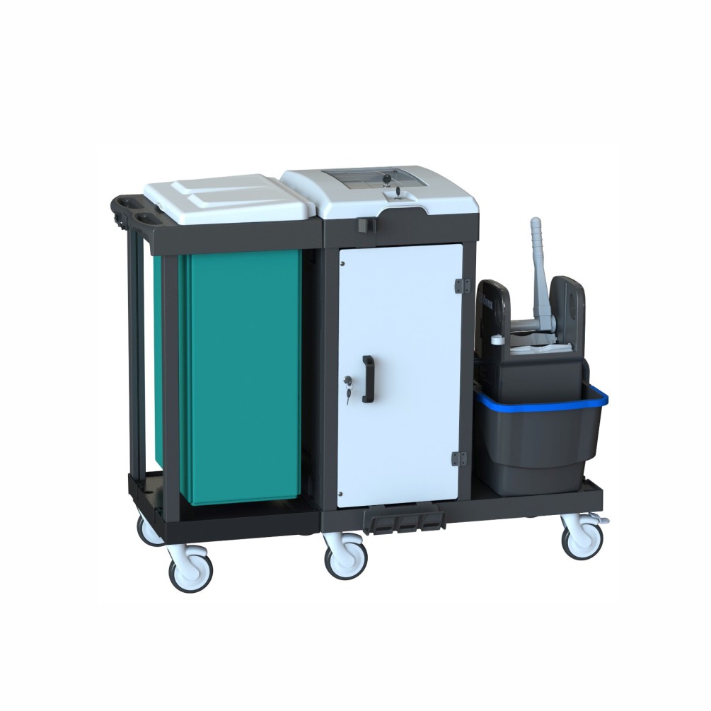 arcora-bora-medical-550-chariot-nettoyage-m-dical-verrouillable image 2