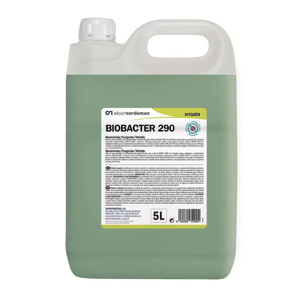 alcornordeman-hygien-biobacter-290-d-sinfectant-menthe-bidon-5l image 1