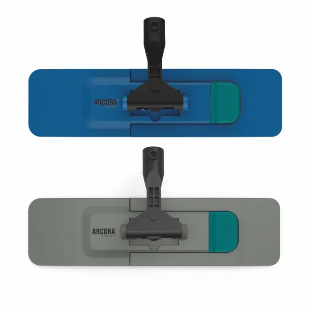 arcora-profi-mop-holder-magnet-support-mop-bleu-gris-aimant image 1