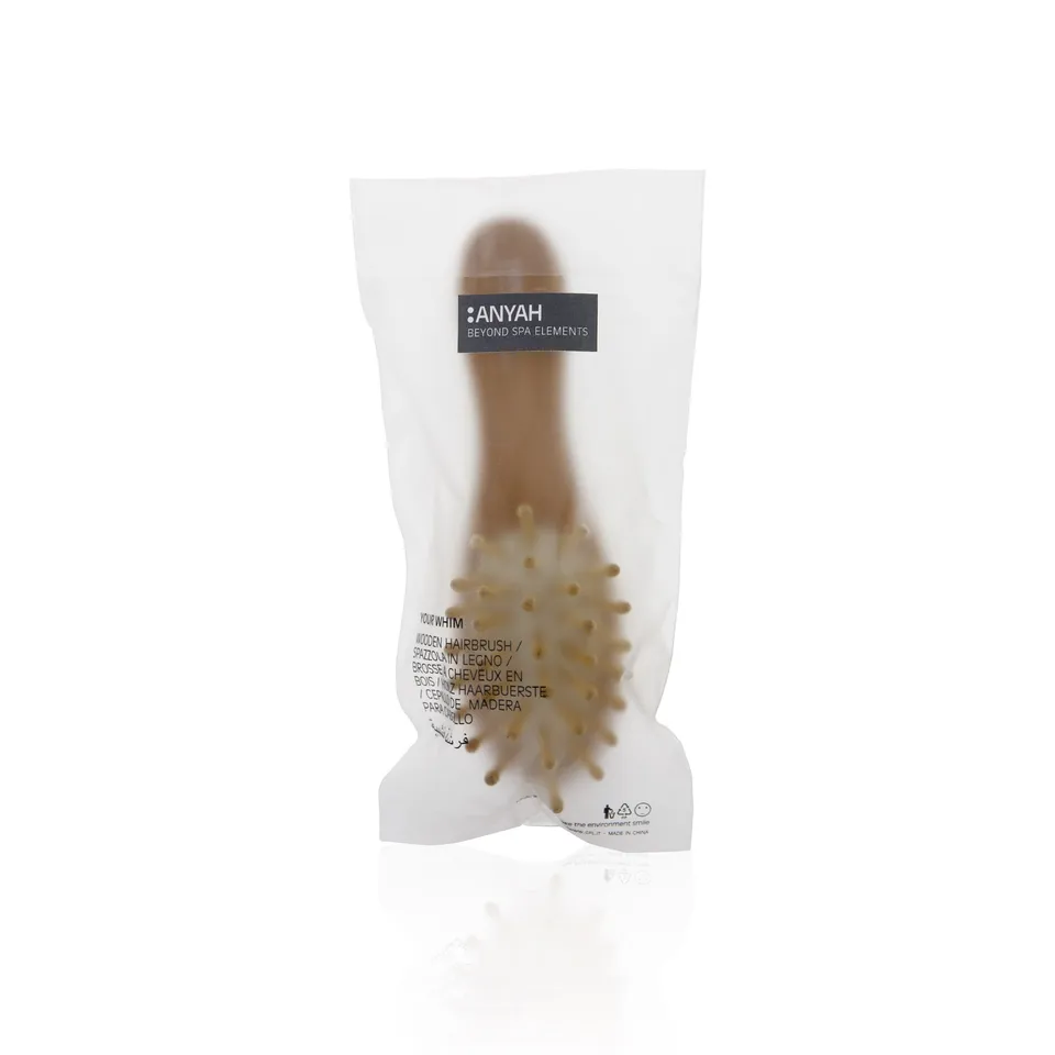 anyah-accessories-brosse-cheveux-bois-lot-de-100-ovale image 1