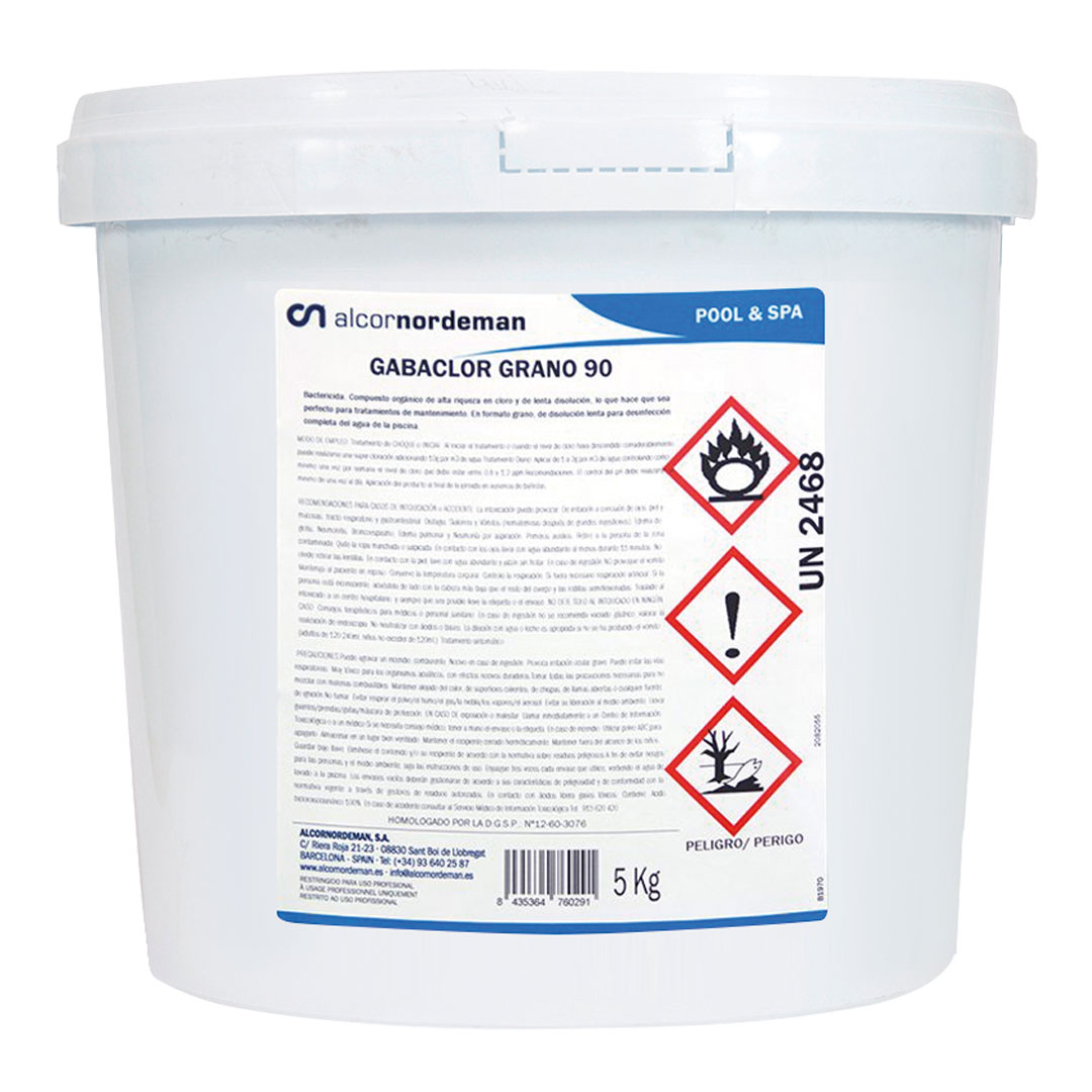 alcornordeman-gabaclor-grano-90-chlore-piscine-5-kg image 1
