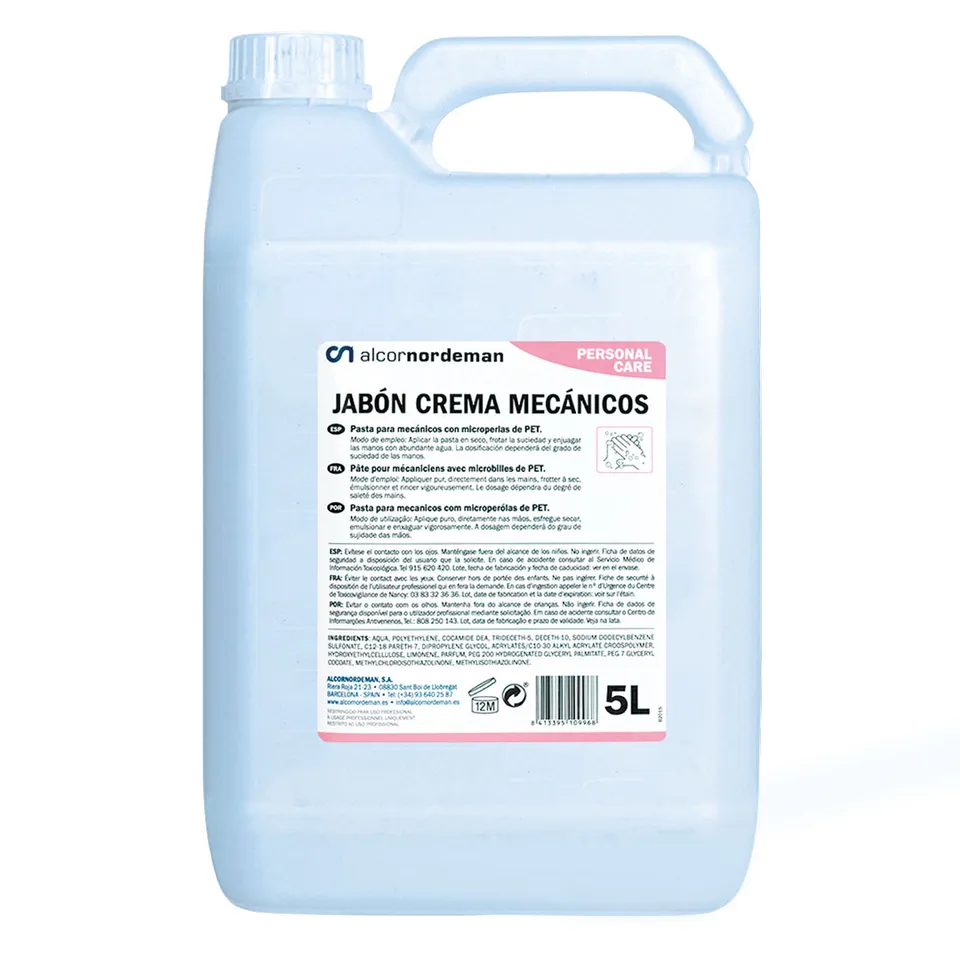 alcornordeman-jabon-crema-savon-mains-m-caniciens-5kg-hydratant image 1