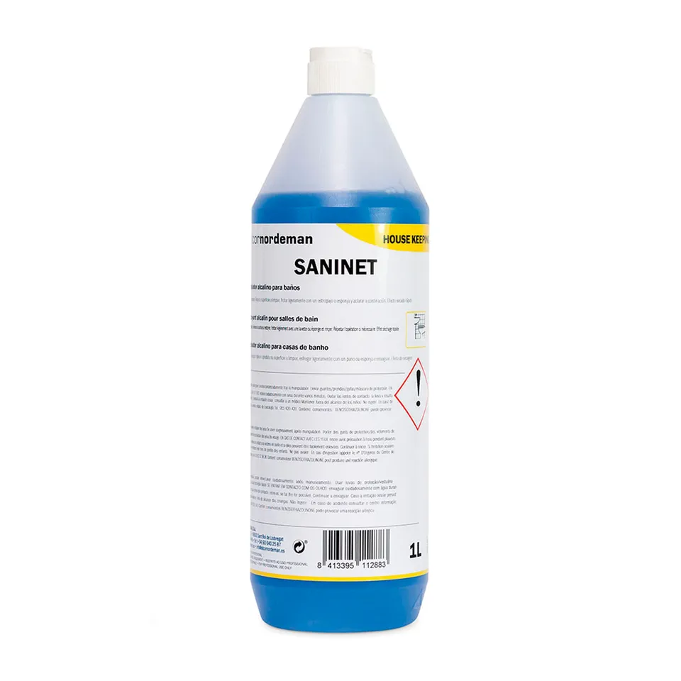 alcornordeman-entretien-saninet-nettoyant-sanitaires-1l-alcalin image 1