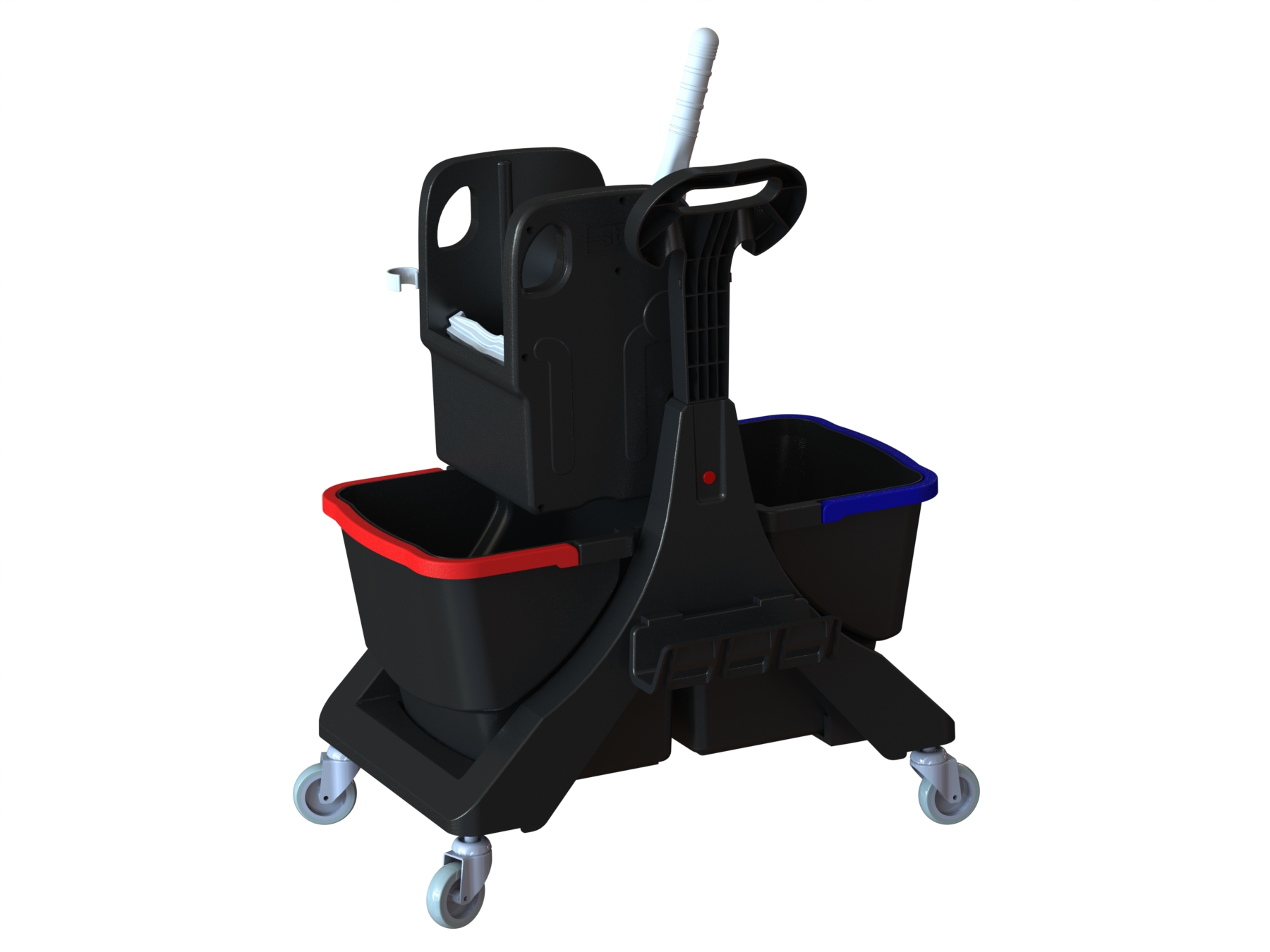 arcora-ecoblack-45-chariot-de-m-nage-double-seau-2x20-l image 2